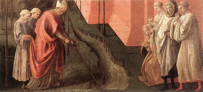 LIPPI, Fra Filippo Adoration of the Child with Saints gfg china oil painting image